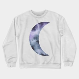 Tie dye moon Crewneck Sweatshirt